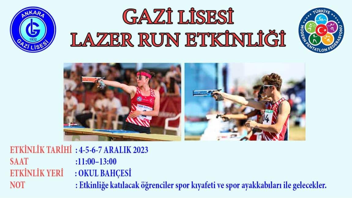 Lazer Run Etkinliği