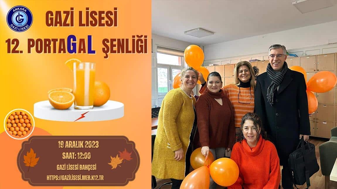 Gazi Lisesi 12. Geleneksel Portakal Şenliği