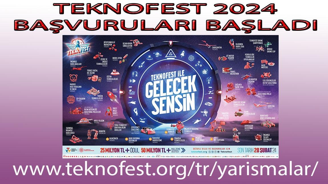 TEKNOFEST 2024 Başvuruları Başladı