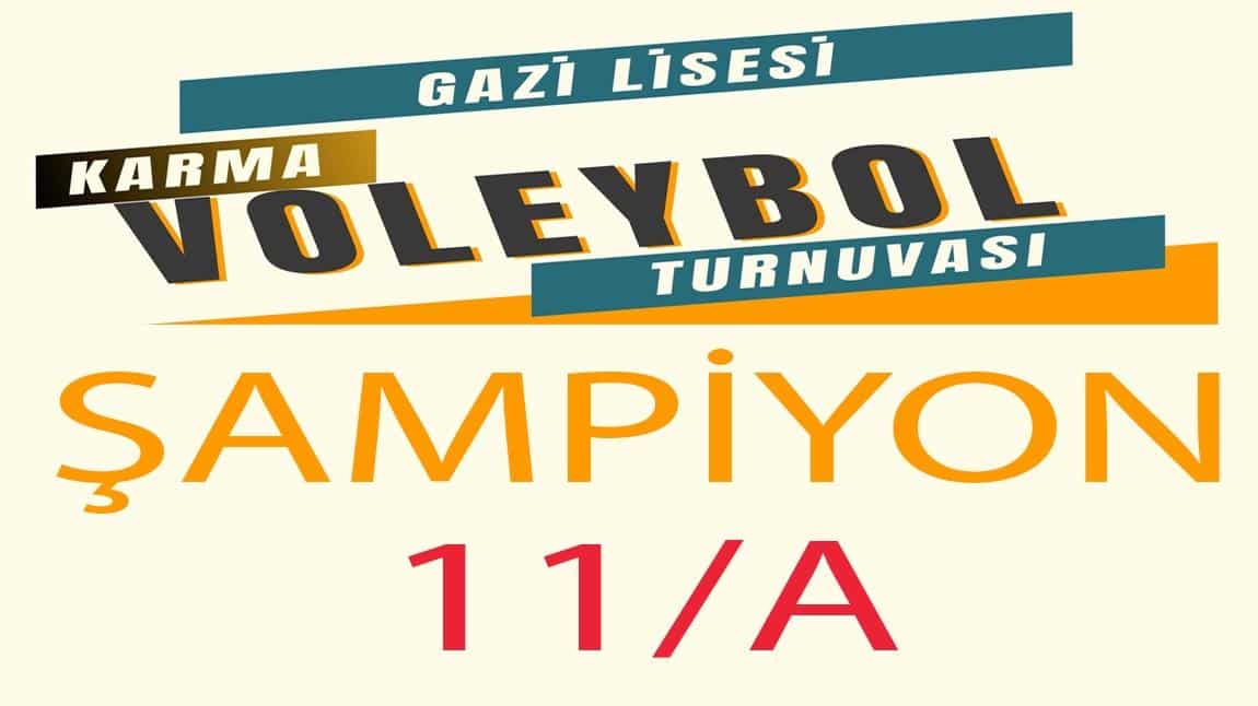 Voleybol Turnuvası Şampiyonu 11/A Sınıfı Oldu