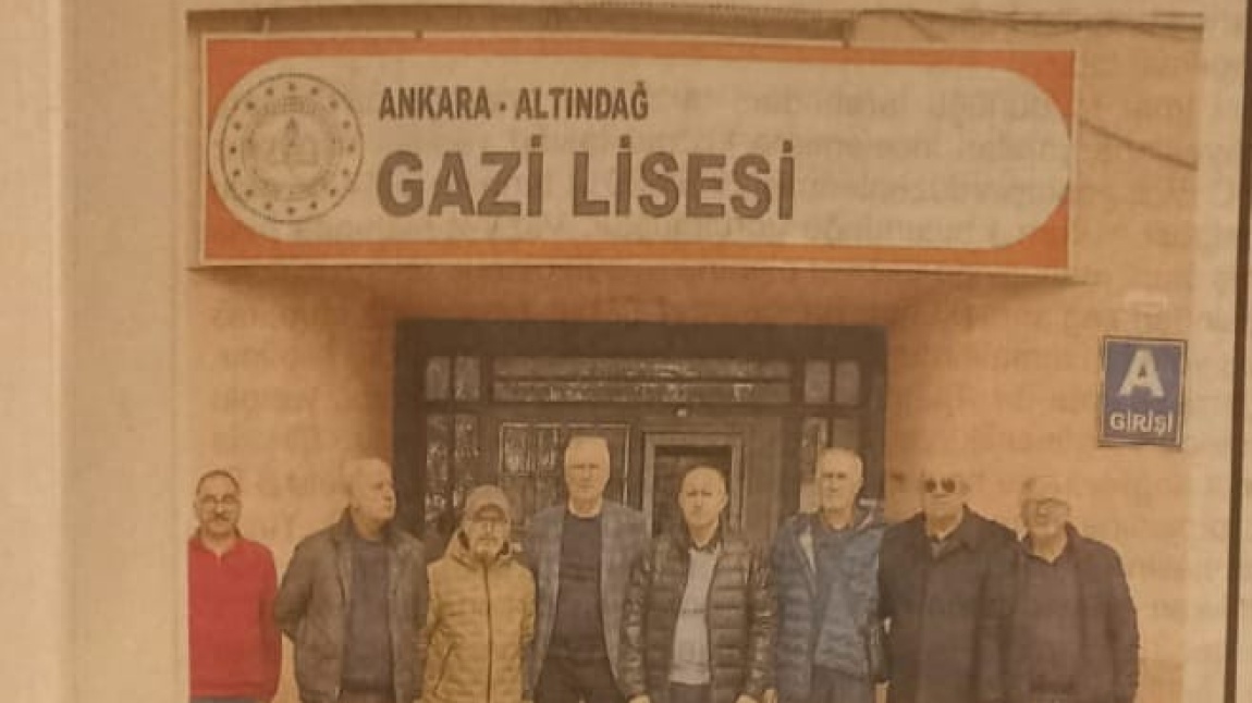 GAZİ LİSESİ MEZUNLARI OKULUMUZU ZİYARET ETTİLER